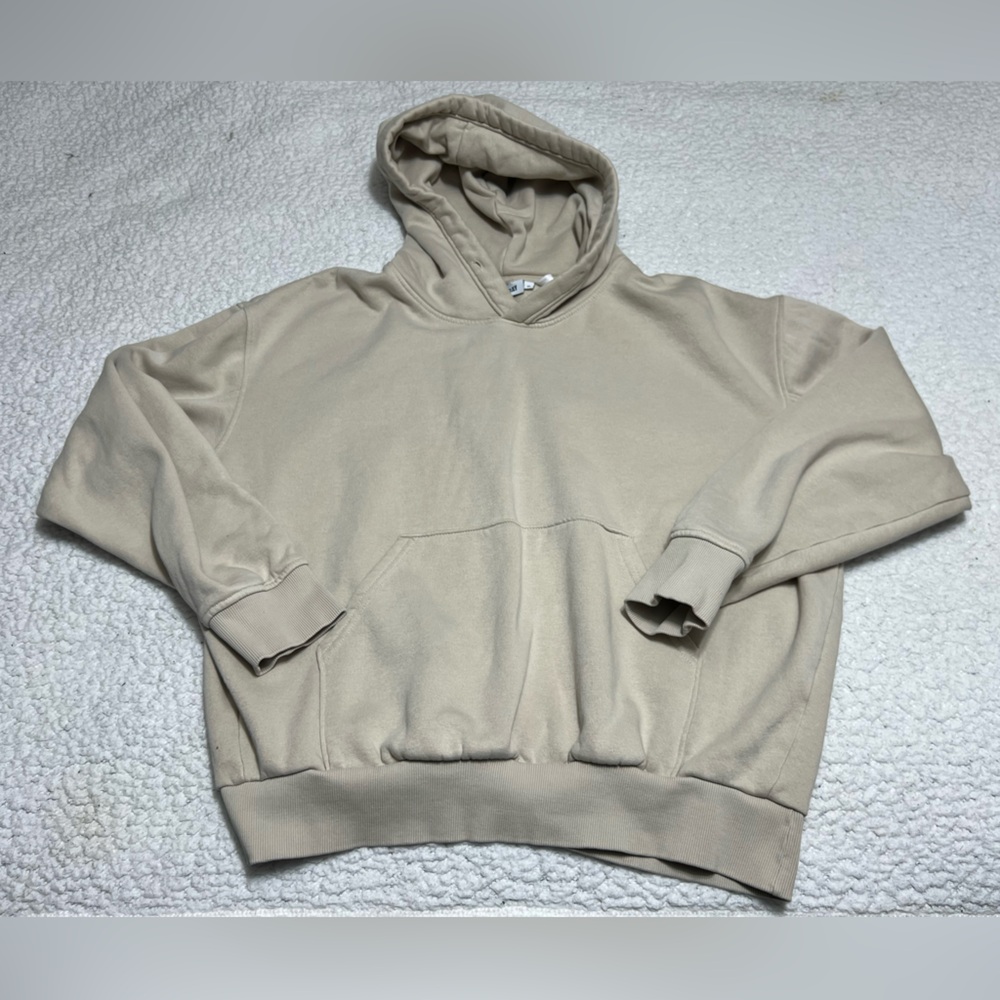 Weekday Beige Hoodie with Cozy Lining Women's Size XS